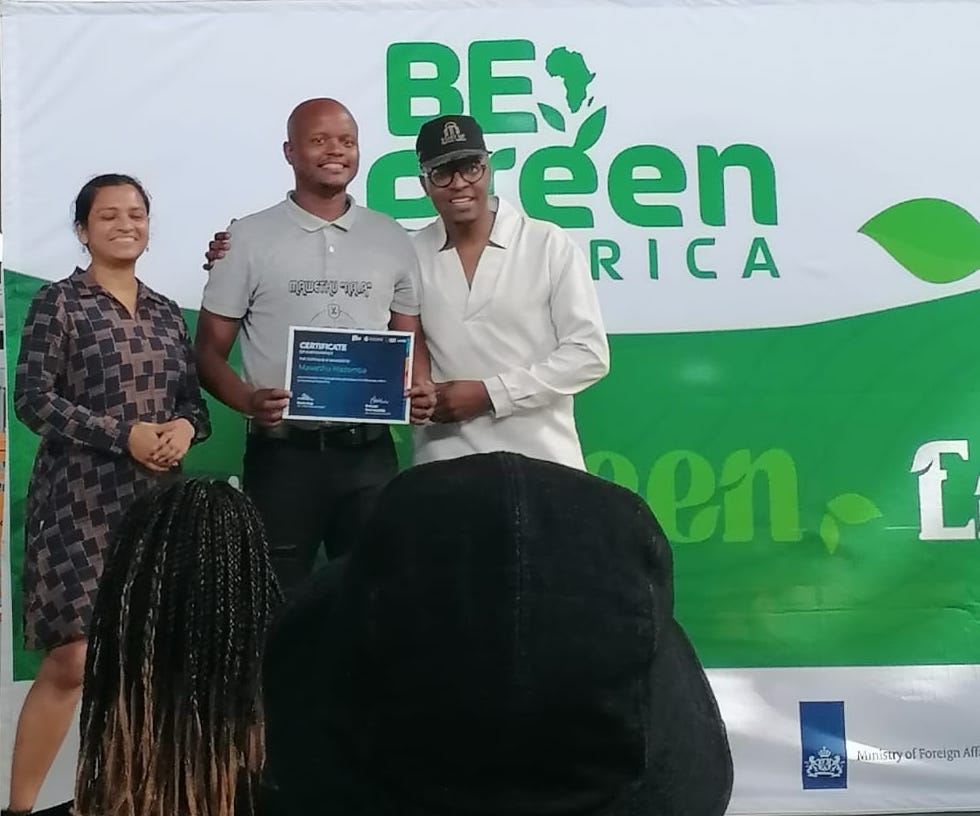 Founder Mawethu Gift Mazomba